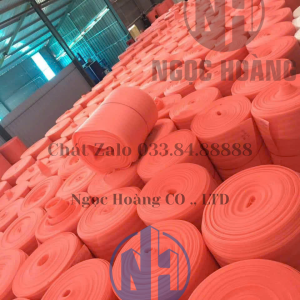 cuộn xốp foam đỏ hồng chống tĩnh điện dày 2mm