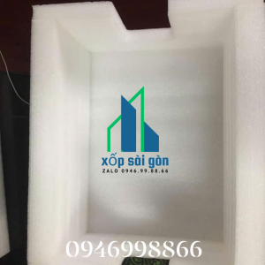 HỘP XỐP FOAM ĐỰNG ĐỒ MÀU TRẮNG